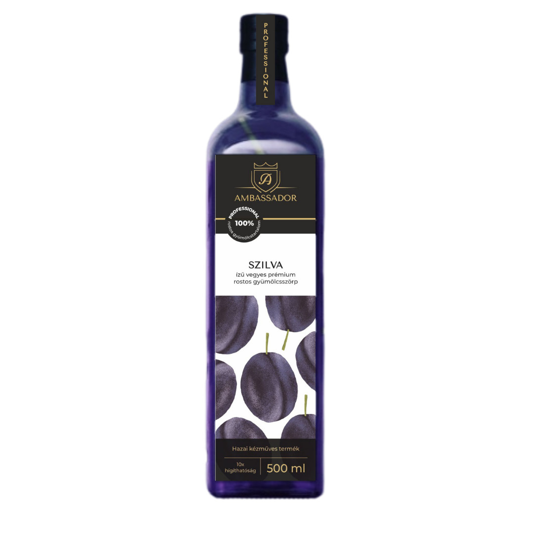 34 Ambassador Professional szilva püré 100% 500 ml - Image 1