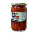 Koktélcseresznye Panna piros, szár nélküli, 750 g