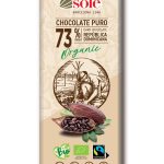 Chocolates Solé Bio 73%-os étcsokoládé 25 g