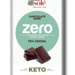 Chocolates Solé Bio cukormentes étcsokoládé 72% kakaóval 25g