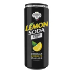 Fonti di Crodo Lemon Soda Zero 0,33 DRS (cukormentes)